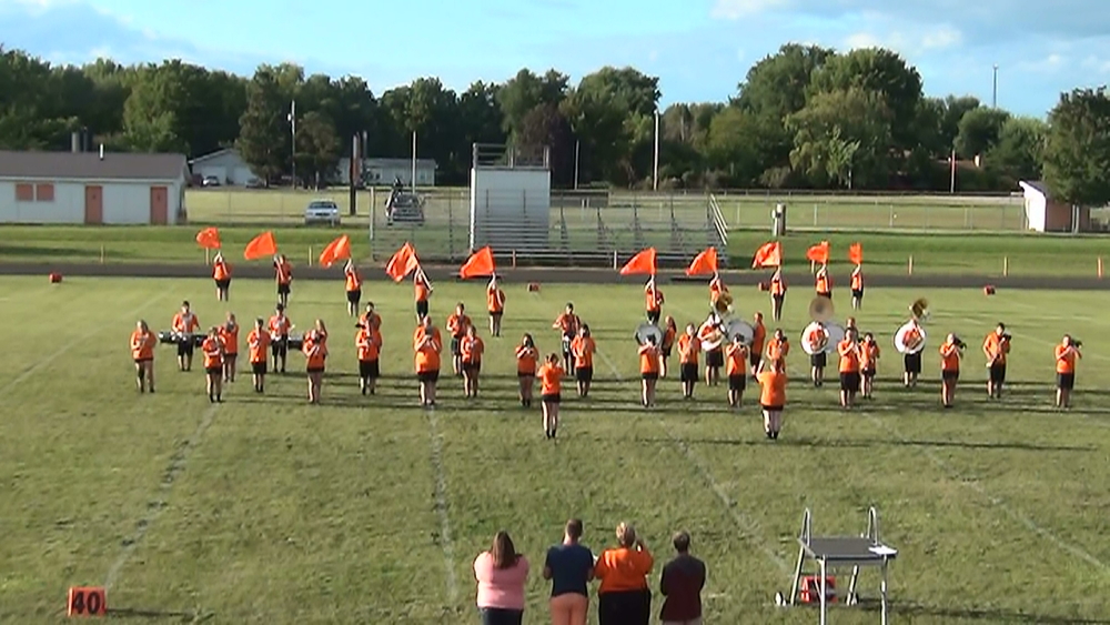 Band Camp Kicks Off with 45 Students Participating