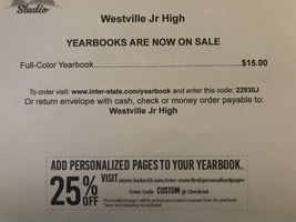 WJHS 2017-2018 Yearbooks are for sale!