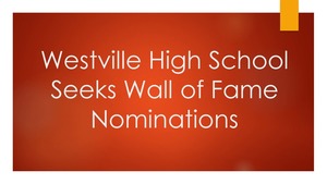WHS Seeks Wall of Fame Nominations