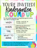 2019 Kindergarten Round Up